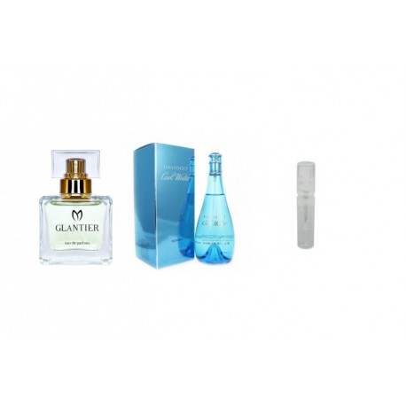 Perfumy Glantier 496 - Cool Water (Davidoff) Mini próbka 2ml